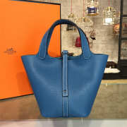 Hermes Picotin Lock 2673 blue 18cm - 1