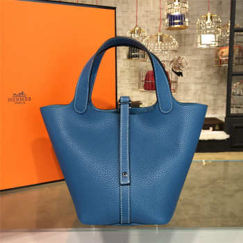 Hermes Picotin Lock 2673 blue 18cm