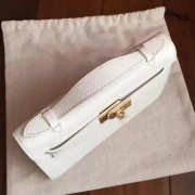 Hermes Mini kelly 2831 white 22cm - 4