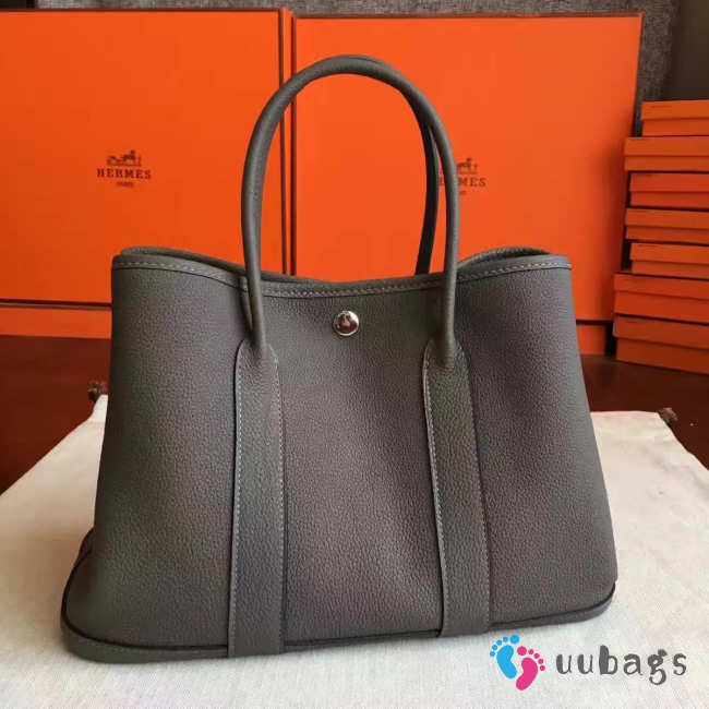 Hermes Garden party 2884 dark grey 30cm - 1