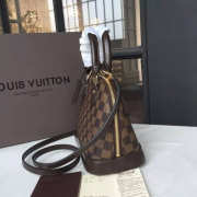 Louis Vuitton N41221 Alma BB Tote Bag Damier Ebene Canvas - 3