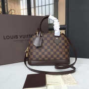 Louis Vuitton N41221 Alma BB Tote Bag Damier Ebene Canvas - 2