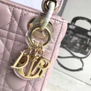 Lady dior pearl pink and gold buckle matel chain 17cm - 5