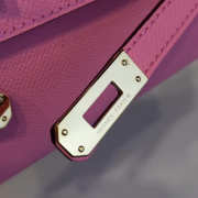 Hermès Kelly cut 2709 pink 31cm - 4