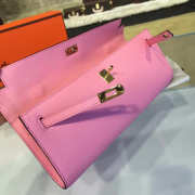 Hermès Kelly cut 2709 pink 31cm - 3