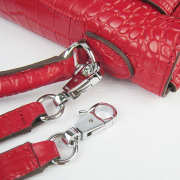 Hermes Kelly 6108 Red Crocodile Bag - 4