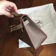 Hermes Mini kelly 2832 dark grey 22cm - 6