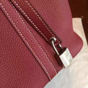 Hermes Picotin Lock 2822 dark red 22cm - 2