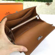 Hermès kelly clutch 2851 brown 20cm - 6