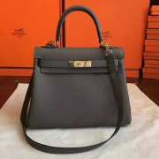 Hermes Kelly 2871 dark green 28cm - 1