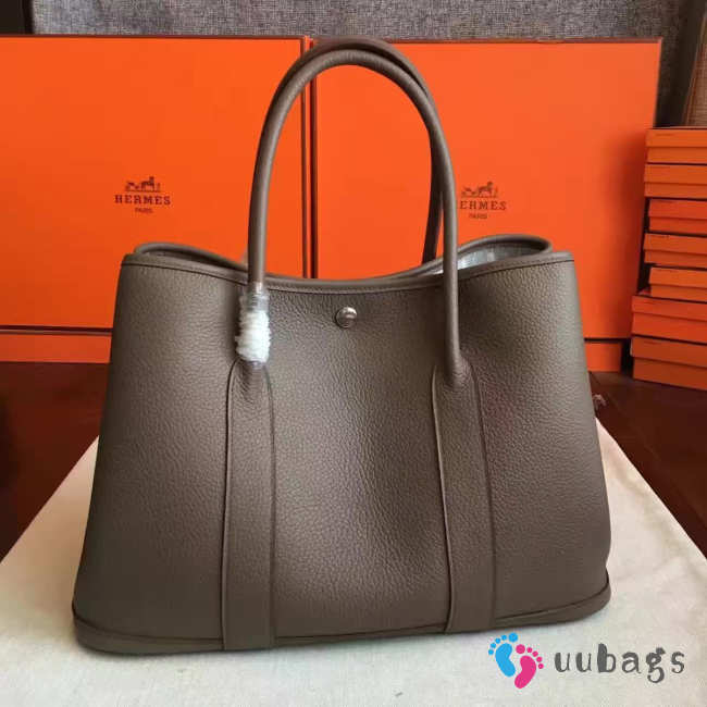 Hermes Garden party 2880 dark brown 3cm - 1