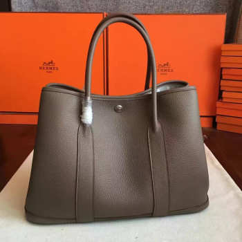 Hermes Garden party 2880 dark brown 3cm