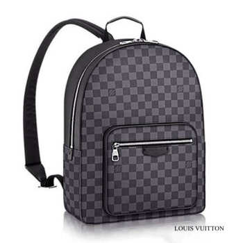 Louis Vuitton N41473 Josh Backpack Damier Graphite Canvas