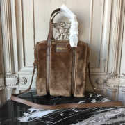 Balenciaga Bazar Shearling Shopper - 1