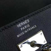 Hermès Kelly Clutch 2852 black 20cm - 5