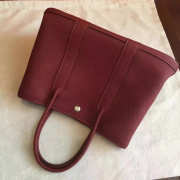 Hermes Garden party 2888 wine red 30cm - 2