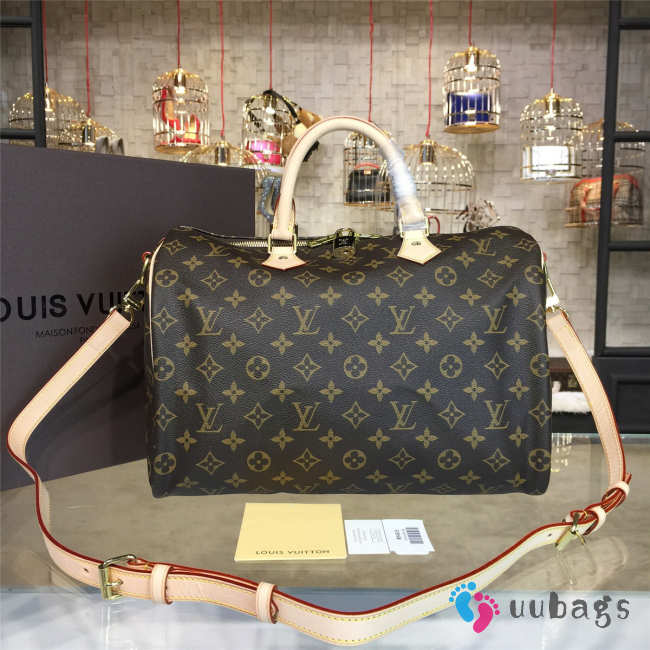 LOUIS VUITTON 3114 SPEEDY BAG 35CM  - 1