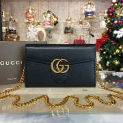 Gucci GG Marmont Chain Wallet 20cm (4 colors) - 1