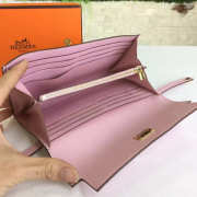 Hermès Kelly Clutch 2839 pink gold buckle 20cm - 6