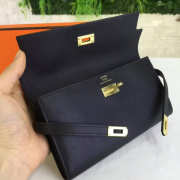 Hermès Kelly Clutch 2850 black 20cm - 5