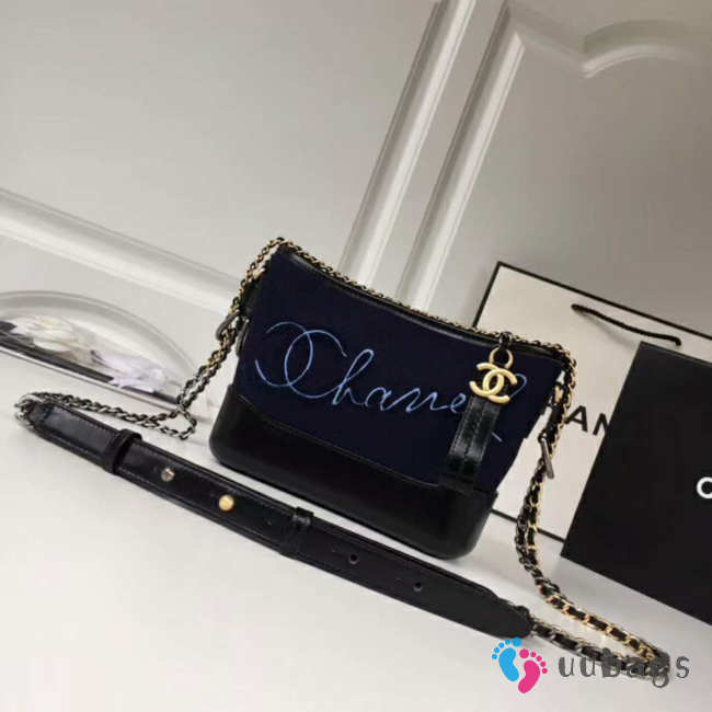 Chanel Gabrielle 2018 blue 20cm - 1