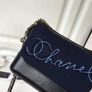 Chanel Gabrielle 2018 blue 20cm - 2