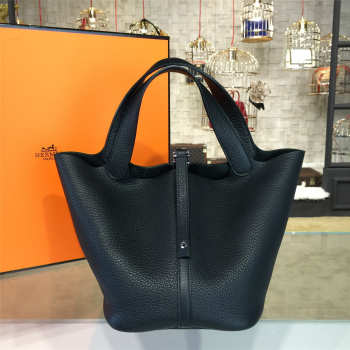 Hermes Picotin Lock 2667 black 18cm