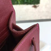 Hermès mini Kelly 2683 wine red 22cm - 3