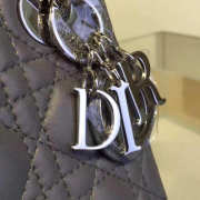 Lady dior grey and silver matel chain 17cm - 6