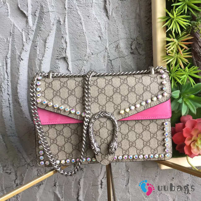 Gucci Dionysus Monogram With Diamonds 28cm (5 colors) - 1