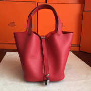 Hermes Picotin Lock 2794 red 22cm - 1