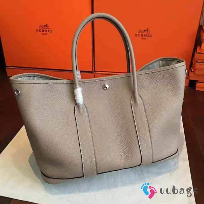 Hermes Garden party 2878 grey 30cm - 1