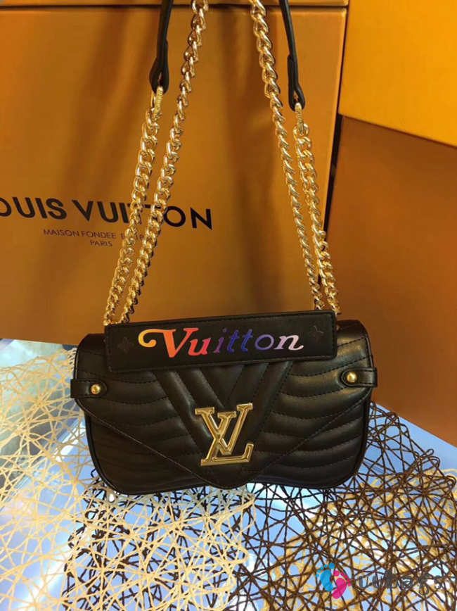 LOUIS VUITTON NEW WAVE CHAIN BAG MM M51498 - 1