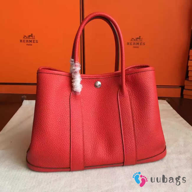 Hermes Garden party 2882 red 30cm - 1