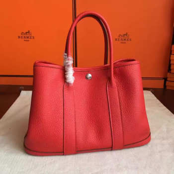 Hermes Garden party 2882 red 30cm