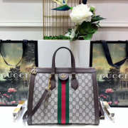 Gucci Ophidia GG medium top handle bag - 4