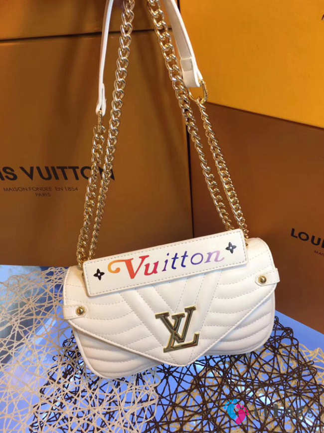 LOUIS VUITTON NEW WAVE CHAIN BAG MM M51945 - 1