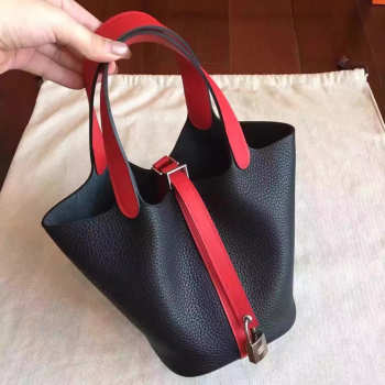 Hermes Picotin Lock 2821 black 18cm