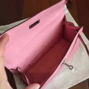 Hermes Mini kelly 2825 pink 22cm - 3