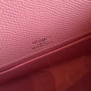 Hermes Mini kelly 2825 pink 22cm - 2