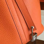 Hermes Picotin Lock 2827 orange 22cm - 4