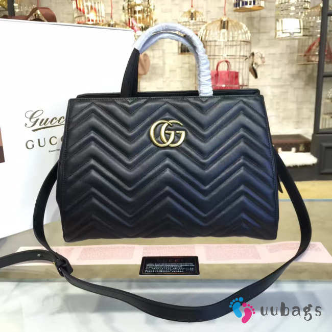 Gucci GG Marmont Matelassé Medium Tote bag 35cm (5 colors)   - 1