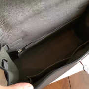 Hermes Kelly 2872 dark grey 28cm - 6