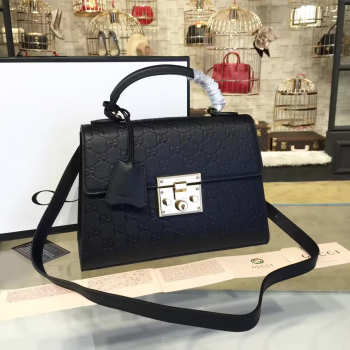 Gucci Padlock Top Handle Bag 28cm (2 colors)