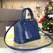 Louis Vuitton M40855 Alma BB Epi Leather Indigo - 6