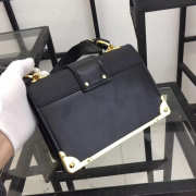 Prada Cahier Bag 1BD045 Black - 2