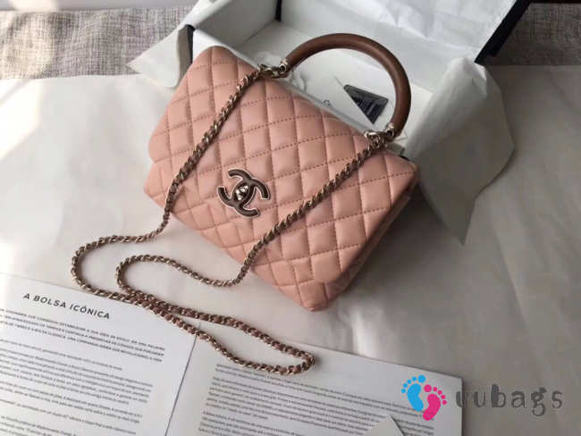 Chanel Flap Bag Pink - 1