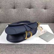 Dior Saddle Bag Original Leather blue M0446 - 2