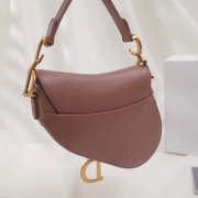 Dior Saddle Bag Original Leather pink M0446 - 5