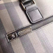 Burberry Large Briefcase from London Check Fabric Bag - 5